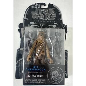 CHEWBACCA Star Wars Black Series 3.75-Inch Action Figure 11 2014 Carded NIB